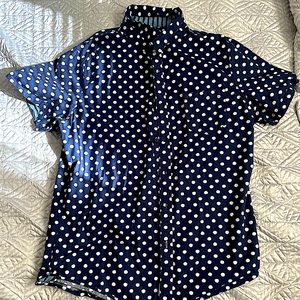 Polka Dot Buttonup
